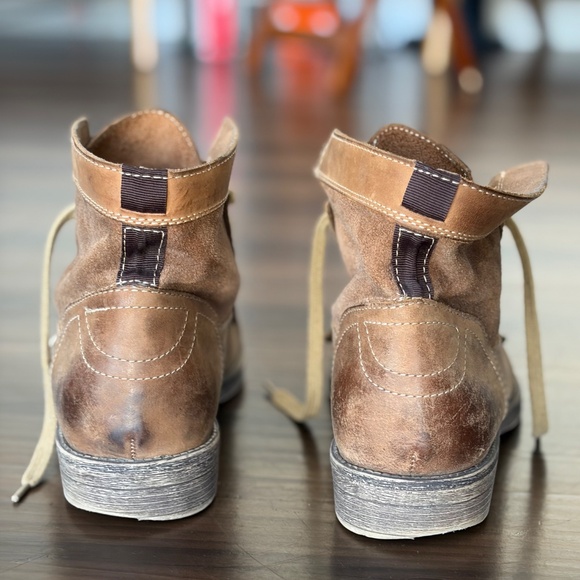 Aldo Leather Lace-up Ankle Boots - Size 8 main image 5
